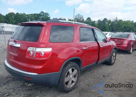 2012 GMC Acadia Slt-1 from USA, damaged, VIN 1GKKRRED8CJ380965